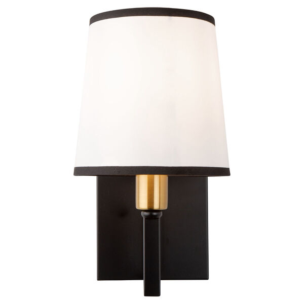 Coco Gold and Black One-Light Wall Sconce, image 2