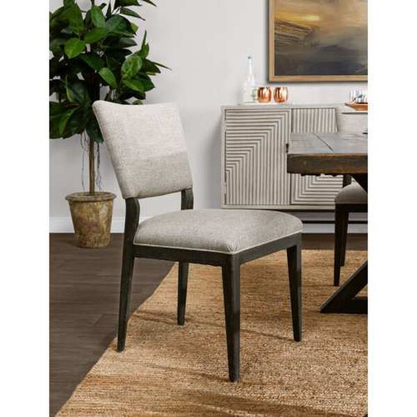 Julia Gray Upholstered Dining Chair, image 2