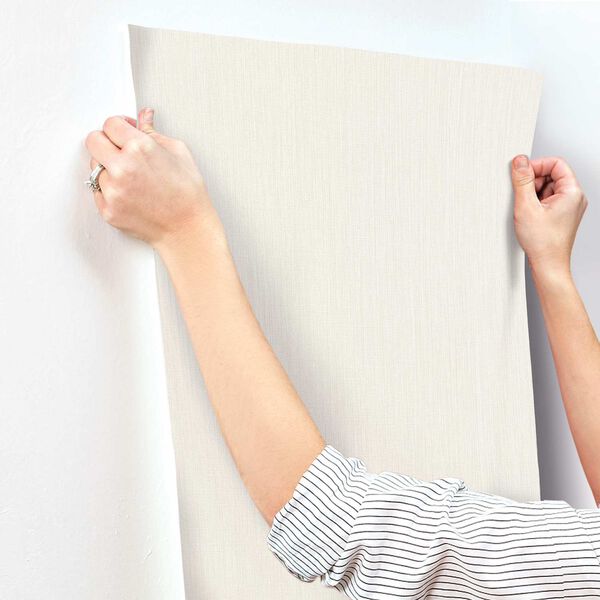 Paloma Texture Light Grey Wallpaper, image 4