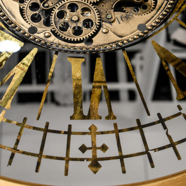Golden Gears Wall Clock, image 5