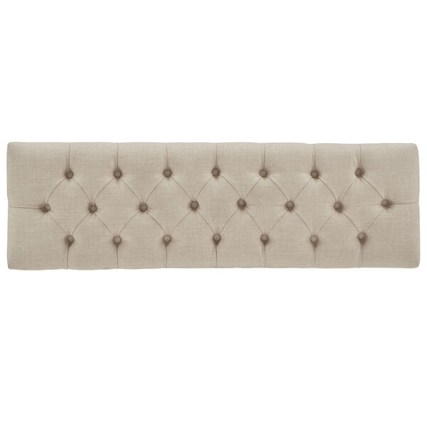 Amy Beige Tufted Reclaimed Uphlstered Bench, image 5