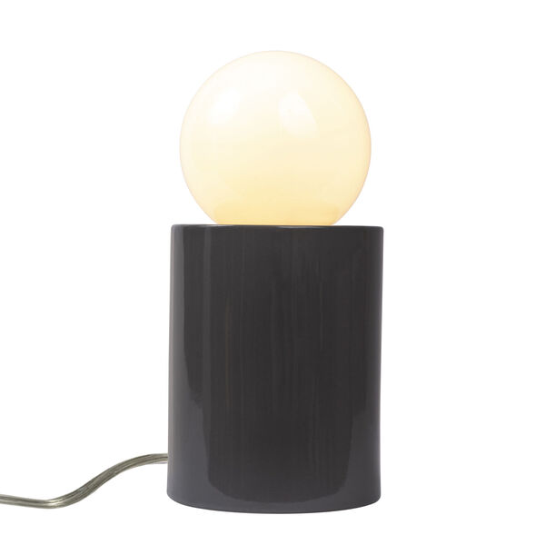 Portable One-Light Short Pillar Table Lamp, image 2