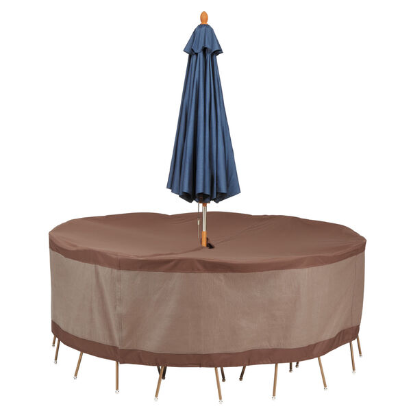And Chair Set Cover With Umbrella Hole, Round Patio Table And Chair Cover With Umbrella Hole