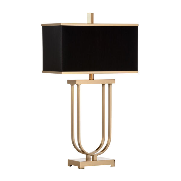 Valiant Antique Brass Table Lamp, image 1