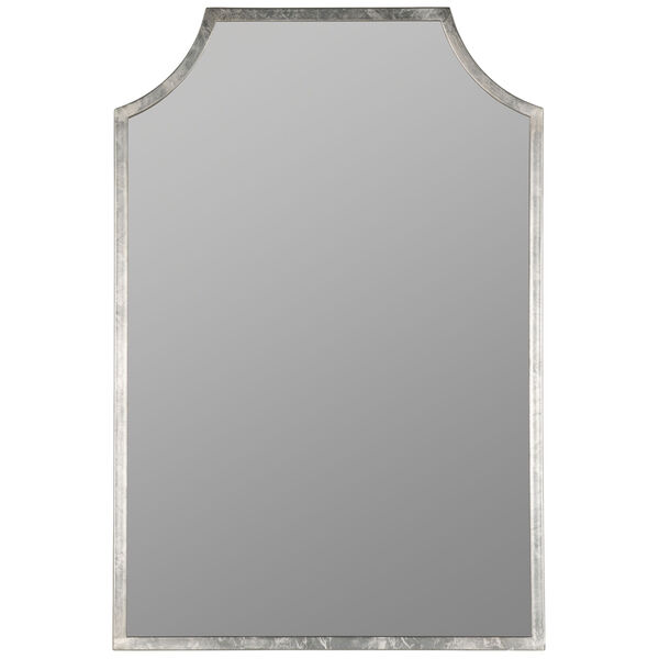 Simone Silver Leaf 36-Inch x 24-Inch Wall Mirror, image 2