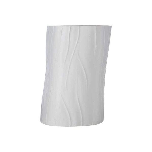 Paseo White and Smoked Truffle Outdoor Accent Table, image 3