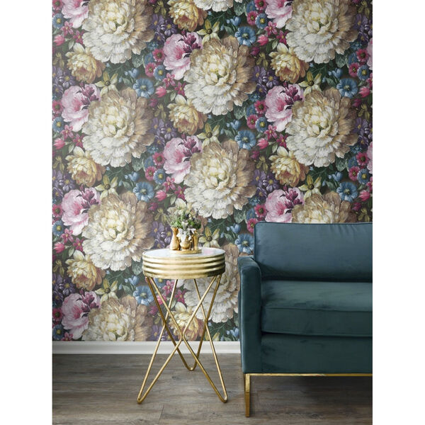 NextWall Blooming Floral Peel and Stick Wallpaper, image 3