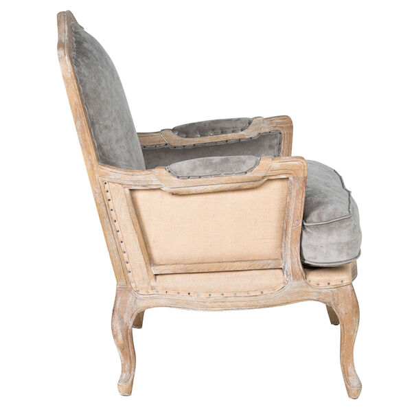 Hannah Grey Club Chair, image 5