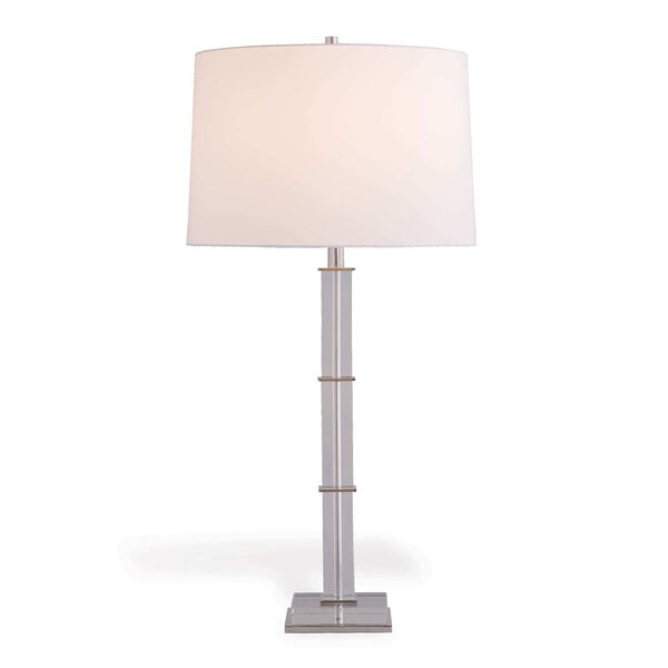 Metro Nickel One-Light Table Lamp, image 1