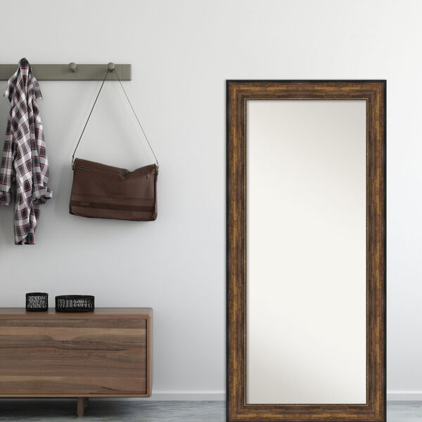 Bronze 32W X 68H-Inch Full Length Floor Leaner Mirror, image 6