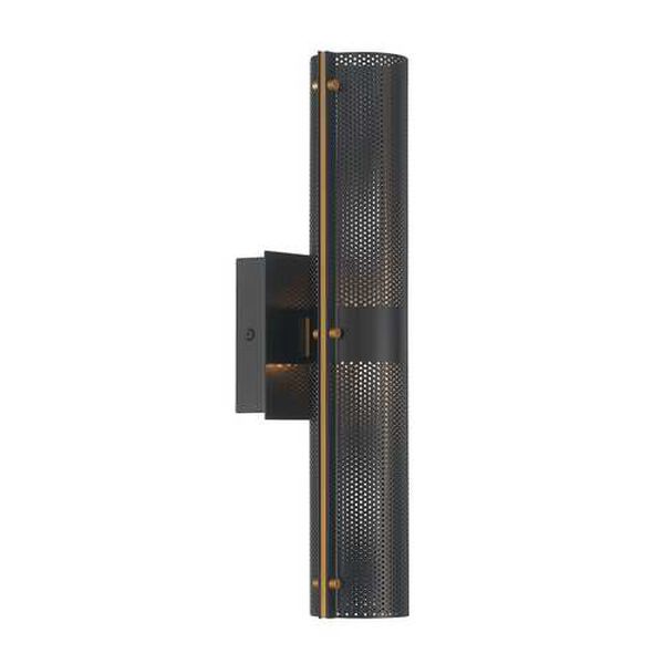 Westcliffe Black Two-Light LED Wall Sconce, image 3