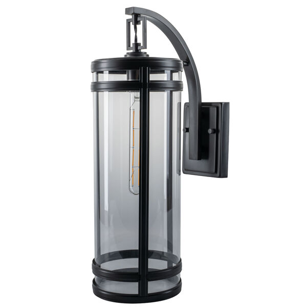 New Yorker Acid Dipped Black One-Light Outdoor Wall Mount, image 3
