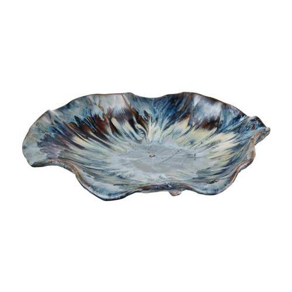 Mulry Prussian Blue Glazed Charger, image 1