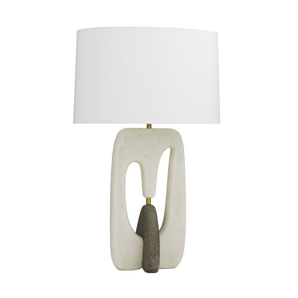 Harleen White One-Light Table Lamp, image 1