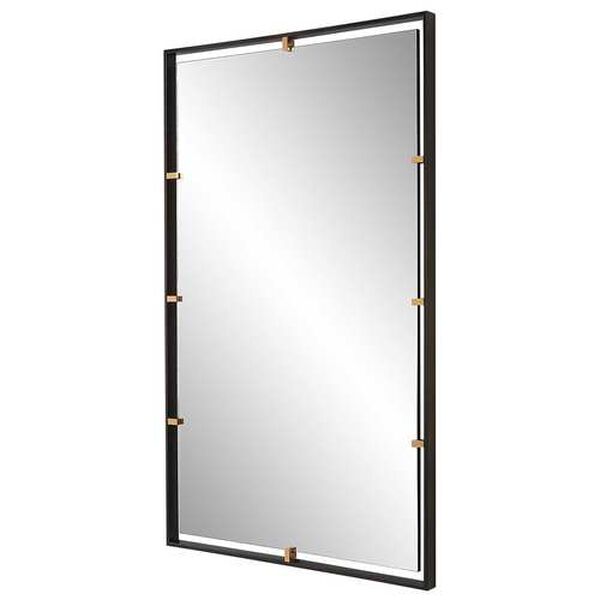 Egon Aged Bronze 30 x 50-Inch Rectangular Wall Mirror, image 4