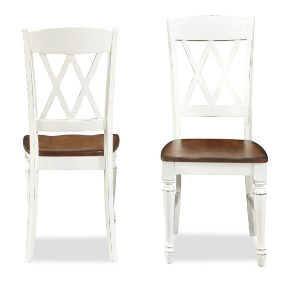Monarch Double X-Back Dining Chairs, image 1