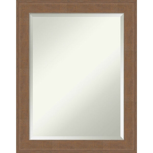Alta Brown 23W X 29H-Inch Bathroom Vanity Wall Mirror, image 1