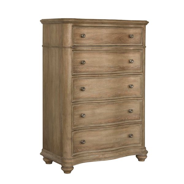 Weston Hills Natural Five Drawer Chest, image 6