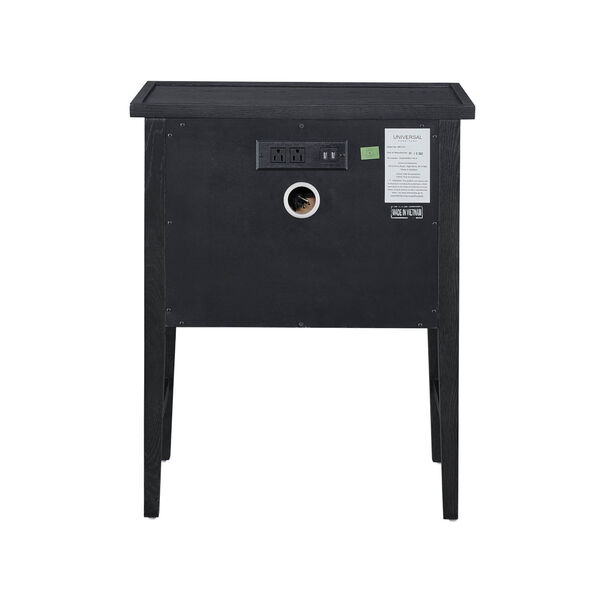 Charcoal 24-Inch Small Nightstand, image 3