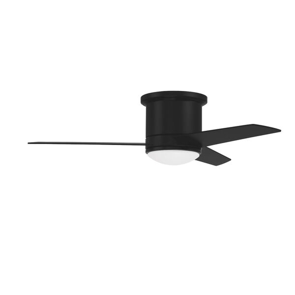 Cole Ii Flat Black 44-Inch LED Ceiling Fan, image 1
