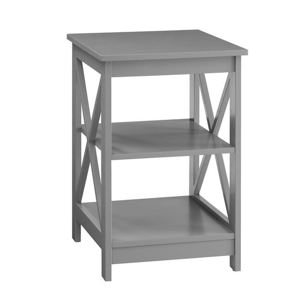 Oxford Gray End Table, image 3