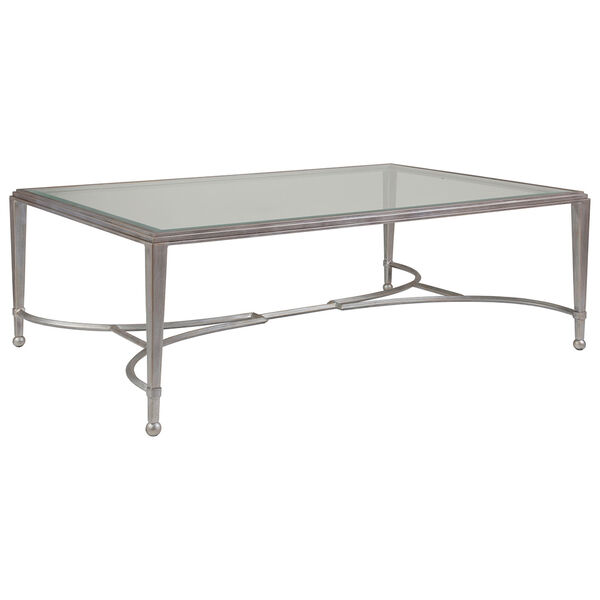 Metal Designs Argento Sangiovese Large Rectangular Cocktail Table, image 1