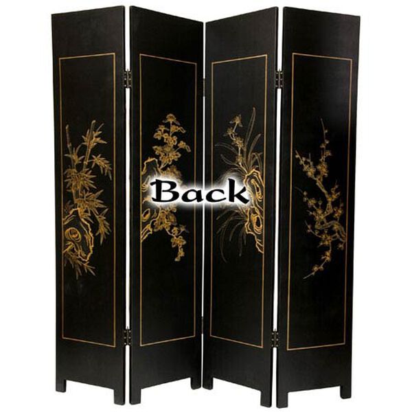 Four Seasons Flowers Screen, Width - 64 Inches, image 2