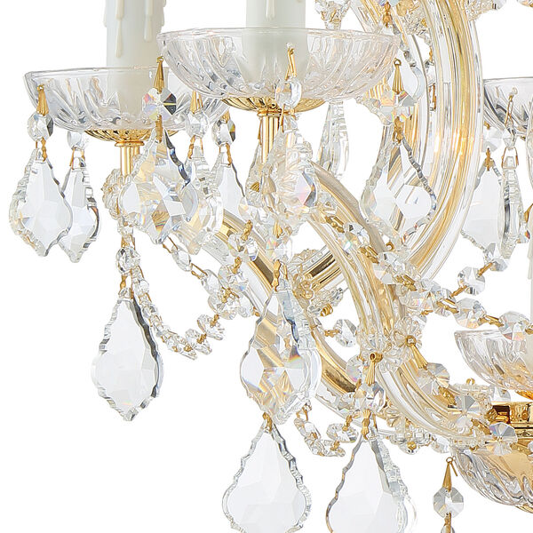 Traditional Crystal Maria Theresa Chandelier with Swarovski Spectra Crystal, image 3