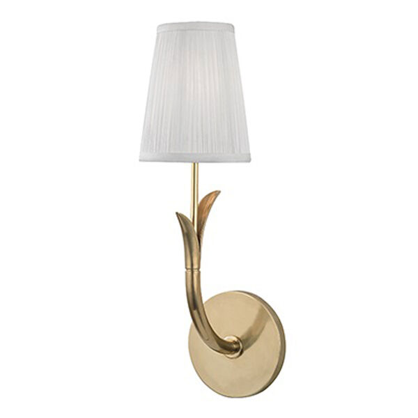Deering Aged Brass One-Light Wall Sconce, image 1
