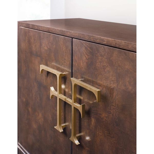 Melange Dark Wood Cabinet, image 5