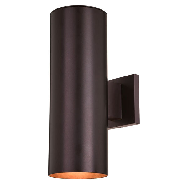 Chiasso Deep Bronze Two-Light Outdoor Wall Mount, image 1