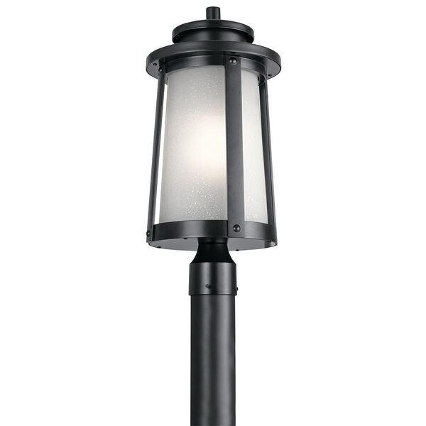 Harbor Bay Black 10-Inch One-Light Outdoor Post Lantern, image 1