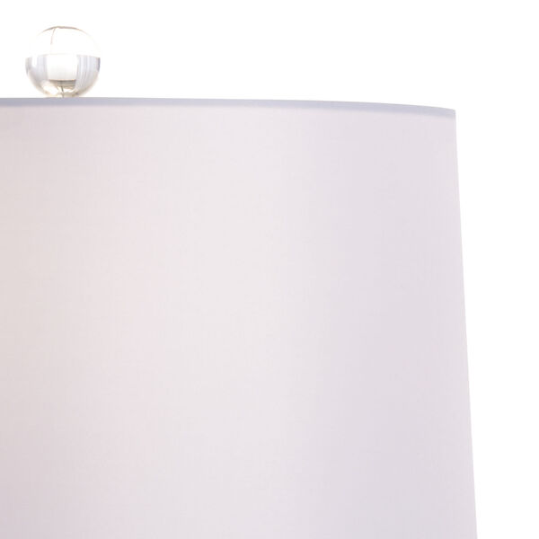 Classic Blue Glaze and White One-Light Table Lamp, image 3