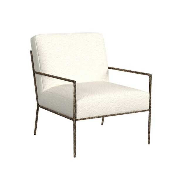 Luca White Metal Chair, image 3