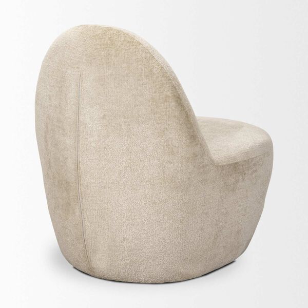 Beverly Beige Chenille Accent Chair, image 6