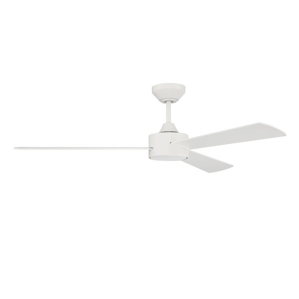 Provision Matte White 52-Inch Ceiling Fan, image 1