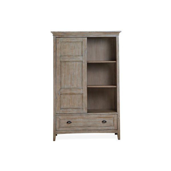 Paxton Place Dove Tail Grey Wood Door Chest, image 3