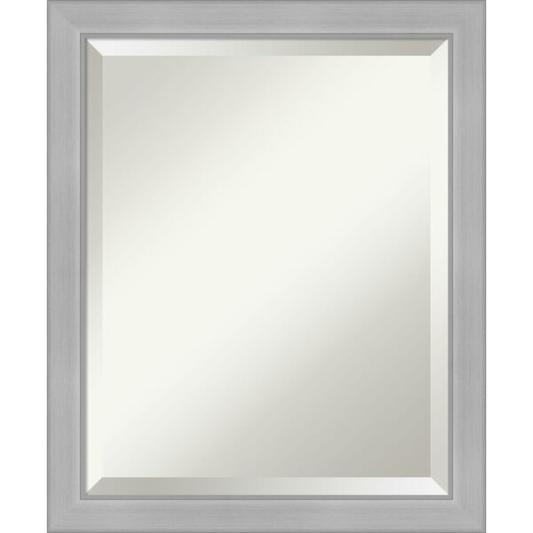 Vista Brushed Nickel 19W X 23H-Inch Bathroom Vanity Wall Mirror, image 1