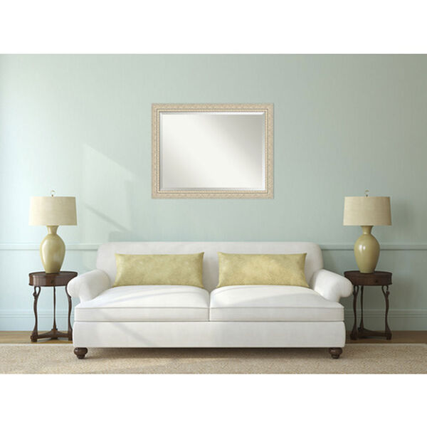 Fair Baroque Cream 46-Inch Wall Mirror, image 5