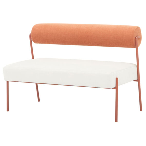 Marni Oyster and Rust Bench, image 1