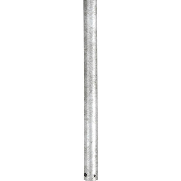 P2603-141: Galvanized Ceiling Fan Down Rod, image 1