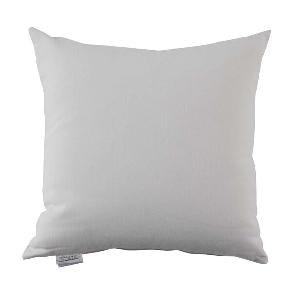 Halo Chambray 24 x 24 Inch L-Stripe Pillow with Knife Edge, image 2