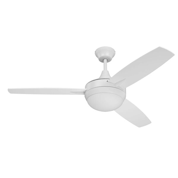 Targas White Led 52-Inch Ceiling Fan, image 1
