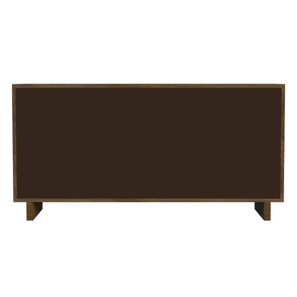 Halmstad Walnut Wood Panel Six -Drawer Dresser, image 5