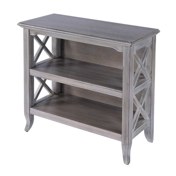 Masterpiece Driftwood Low Bookcase, image 1