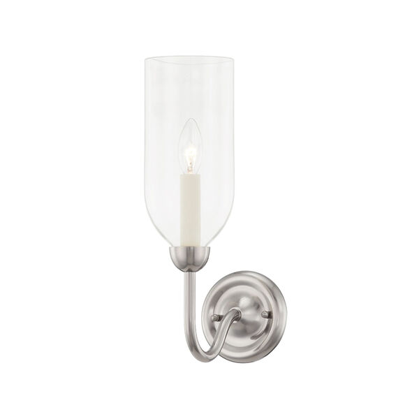 Classic No.1 Historic Nickel One-Light Wall Sconce, image 1