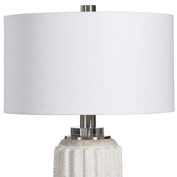Azariah Cream and Beige One-Light Table Lamp, image 6