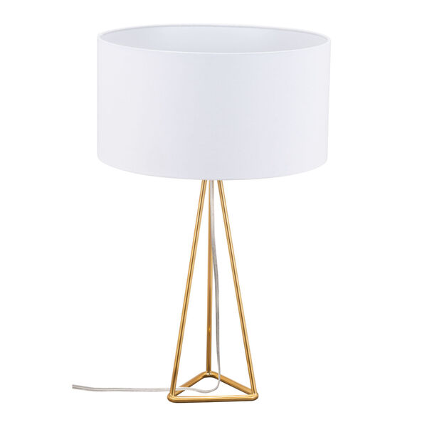 Sascha White and Gold One-Light Table Lamp, image 5