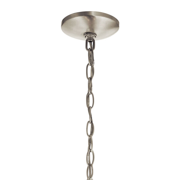 Grand Bank Distressed Antique Gray 20-Inch Four-Light Outdoor Chandelier, image 2
