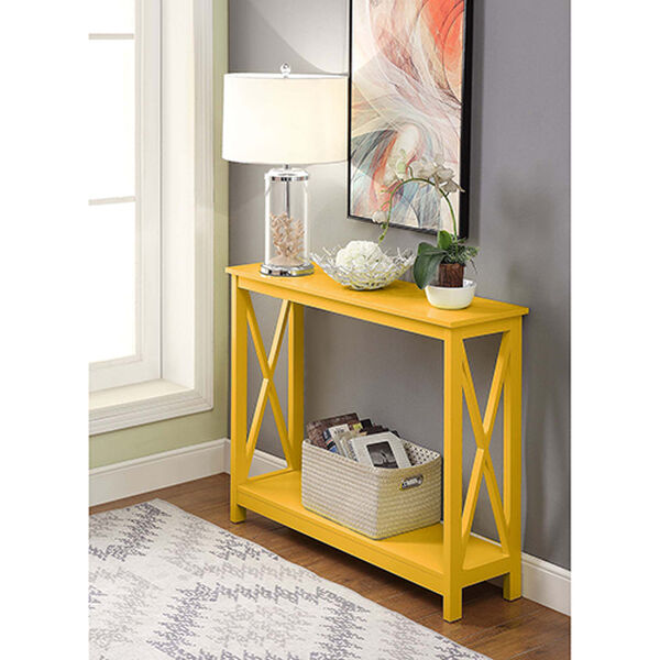 Oxford Yellow Console Table, image 3